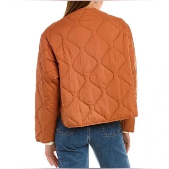 ASTR clay/rust quilted coat (excellent condition) - Picture 2 of 6